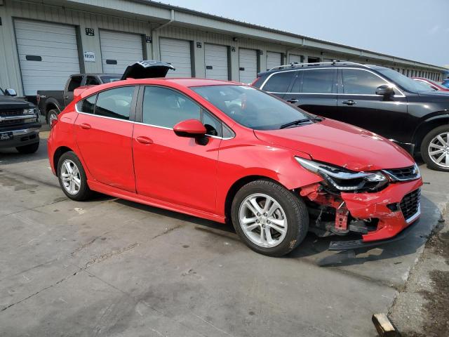3G1BE6SM3JS594129 - 2018 CHEVROLET CRUZE LT RED photo 4