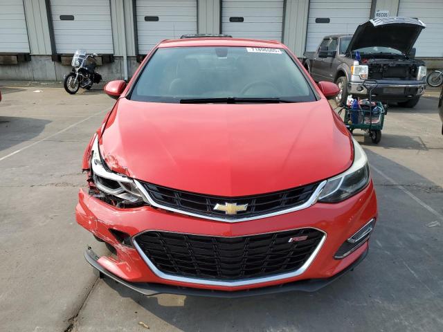 3G1BE6SM3JS594129 - 2018 CHEVROLET CRUZE LT RED photo 5