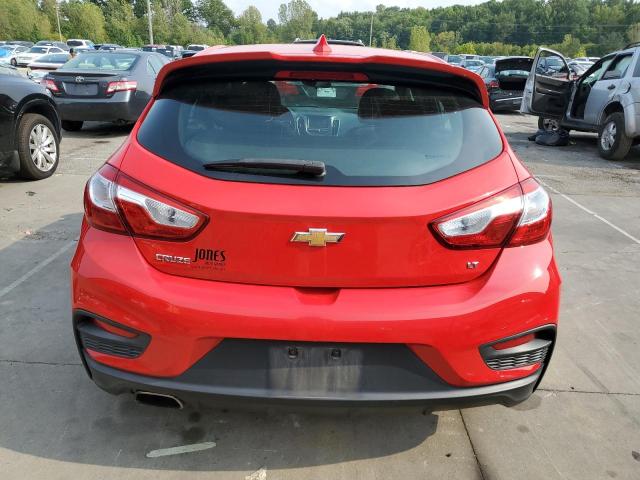 3G1BE6SM3JS594129 - 2018 CHEVROLET CRUZE LT RED photo 6