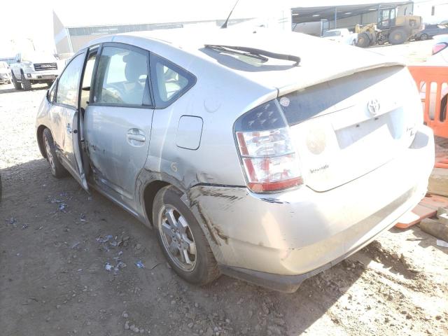 JTDKB20U253003389 - 2005 TOYOTA PRIUS SILVER photo 2