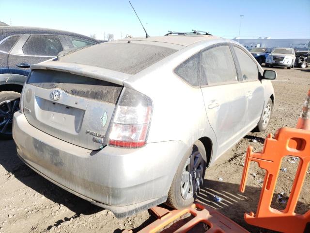 JTDKB20U253003389 - 2005 TOYOTA PRIUS SILVER photo 3