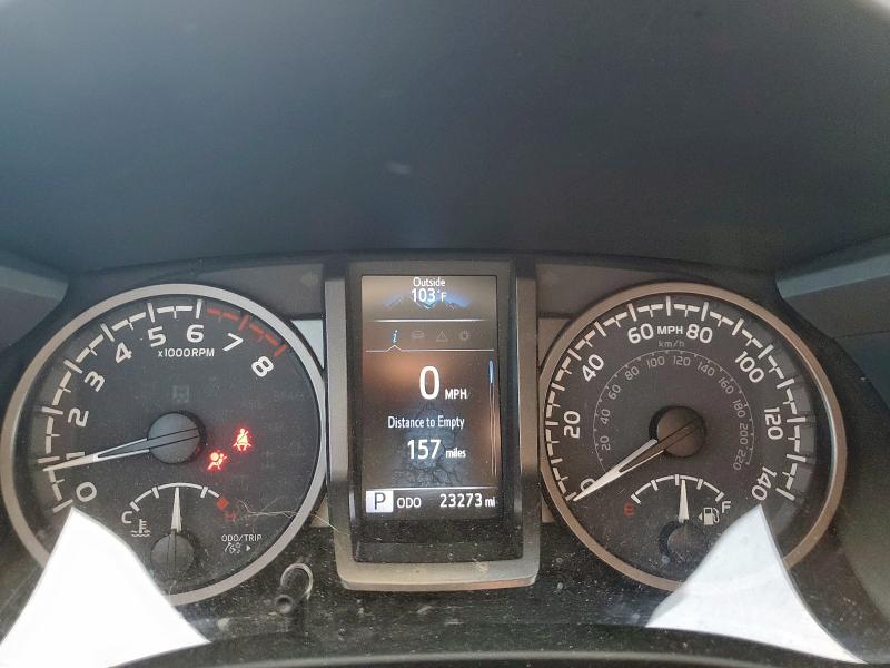 3TMAZ5CN9PM220534 - 2023 TOYOTA TACOMA DOUBLE CAB أسود صورة 9