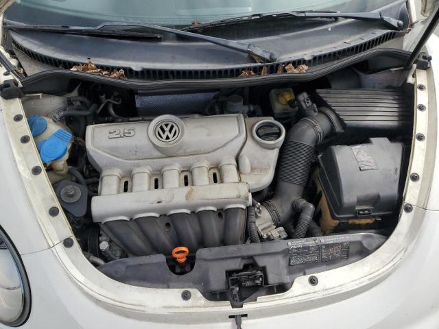 3VWFF31Y57M421893 - 2007 VOLKSWAGEN NEW BEETLE TRIPLE WHITE WHITE photo 11