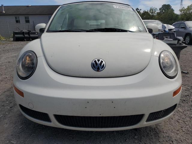 3VWFF31Y57M421893 - 2007 VOLKSWAGEN NEW BEETLE TRIPLE WHITE WHITE photo 5