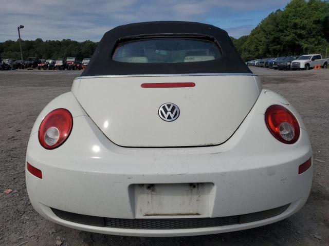 3VWFF31Y57M421893 - 2007 VOLKSWAGEN NEW BEETLE TRIPLE WHITE WHITE photo 6