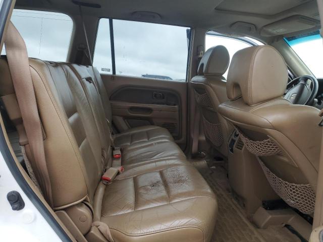 5FNYF18578B004535 - 2008 HONDA PILOT EXL WHITE photo 11