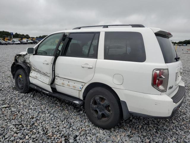 5FNYF18578B004535 - 2008 HONDA PILOT EXL WHITE photo 2