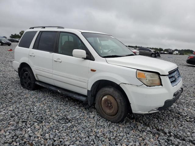 5FNYF18578B004535 - 2008 HONDA PILOT EXL WHITE photo 4