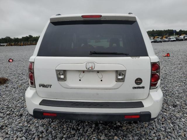5FNYF18578B004535 - 2008 HONDA PILOT EXL WHITE photo 6
