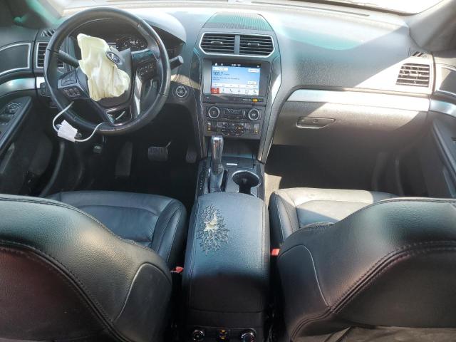 1FM5K7DH9HGB76133 - 2017 FORD EXPLORER XLT BLUE photo 8