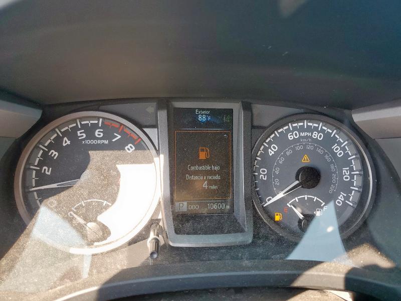 3TMDZ5BN8PM164276 - 2023 TOYOTA TACOMA DOUBLE CAB GRAY photo 9