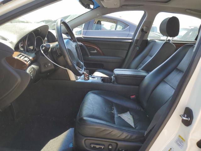 JH4KB16698C000785 - 2008 ACURA RL WHITE photo 7