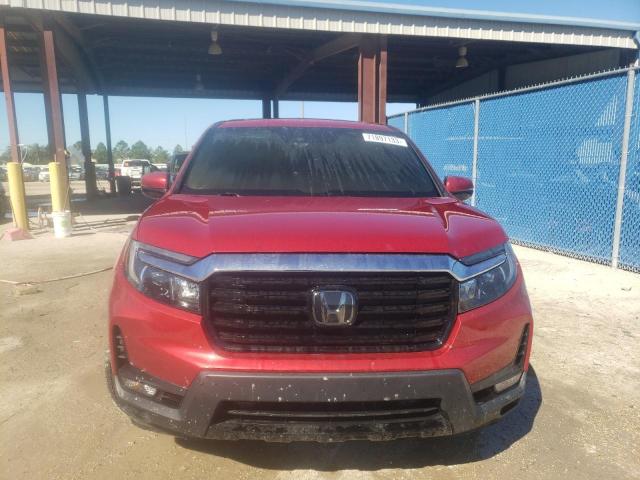 5FPYK3F71NB005193 - 2022 HONDA RIDGELINE RTL RED photo 5