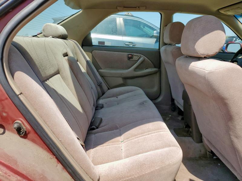 4T1BG22K6WU198210 - 1998 TOYOTA CAMRY CE Kırmızı fotoğraf 10