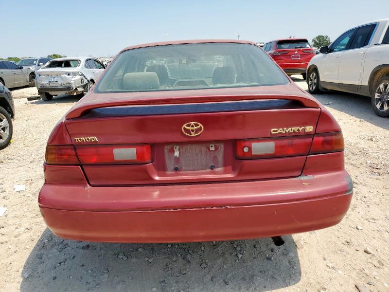 4T1BG22K6WU198210 - 1998 TOYOTA CAMRY CE Kırmızı fotoğraf 6
