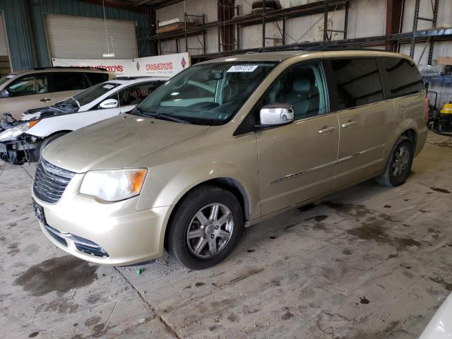 2A4RR8DG1BR703001 - 2011 CHRYSLER TOWN & COU TOURING L GOLD photo 1