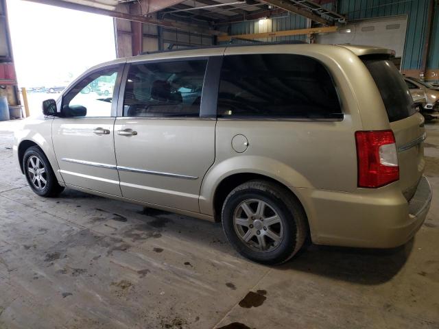 2A4RR8DG1BR703001 - 2011 CHRYSLER TOWN & COU TOURING L GOLD photo 2