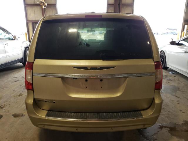 2A4RR8DG1BR703001 - 2011 CHRYSLER TOWN & COU TOURING L GOLD photo 6