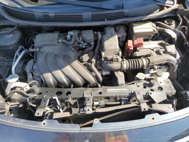 3N1CN7AP5GL908382 - 2016 NISSAN VERSA S BLUE photo 11