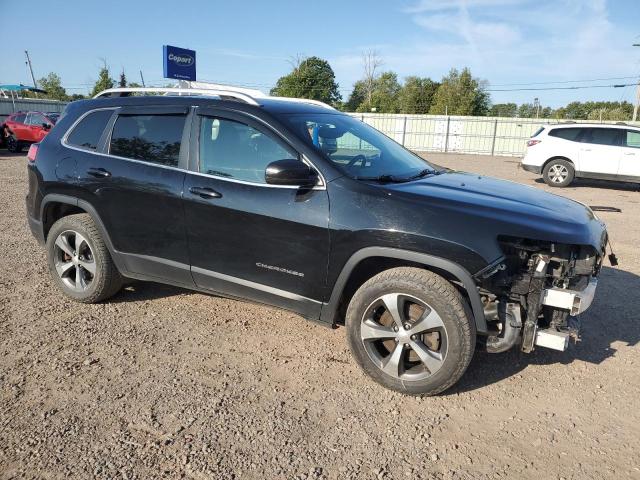 1C4PJMDX4KD255191 - 2019 JEEP CHEROKEE LIMITED Czarny zdjęcie 4
