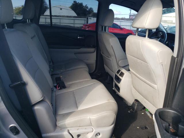 5FNYF6H50HB010173 - 2017 HONDA PILOT EXL ვერცხლისფერი ფოტო 11