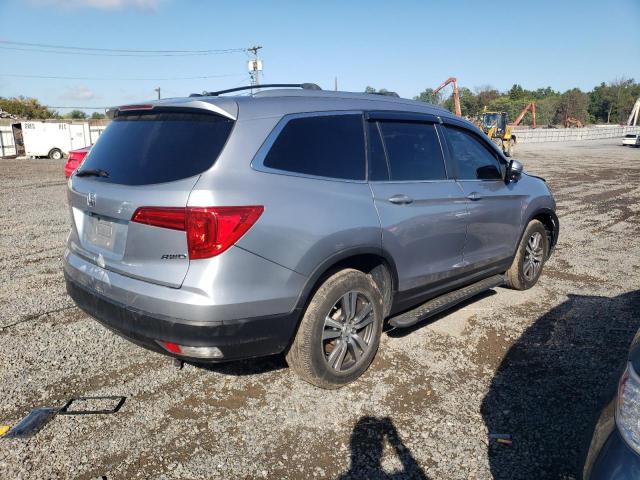 5FNYF6H50HB010173 - 2017 HONDA PILOT EXL ვერცხლისფერი ფოტო 3