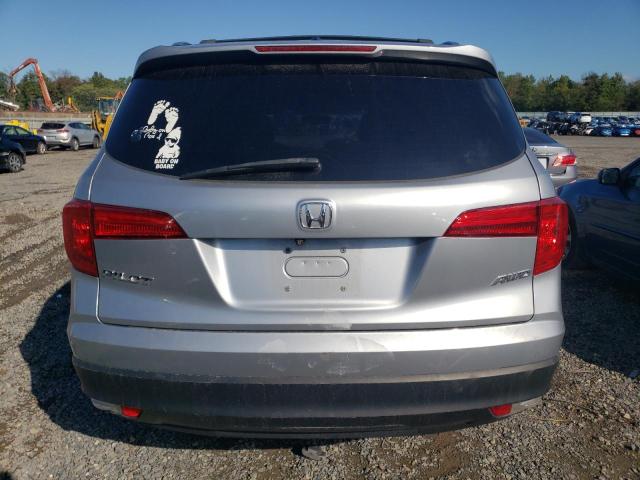 5FNYF6H50HB010173 - 2017 HONDA PILOT EXL ვერცხლისფერი ფოტო 6