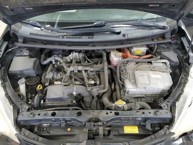 JTDKDTB33C1508354 - 2012 TOYOTA PRIUS C BLACK photo 11