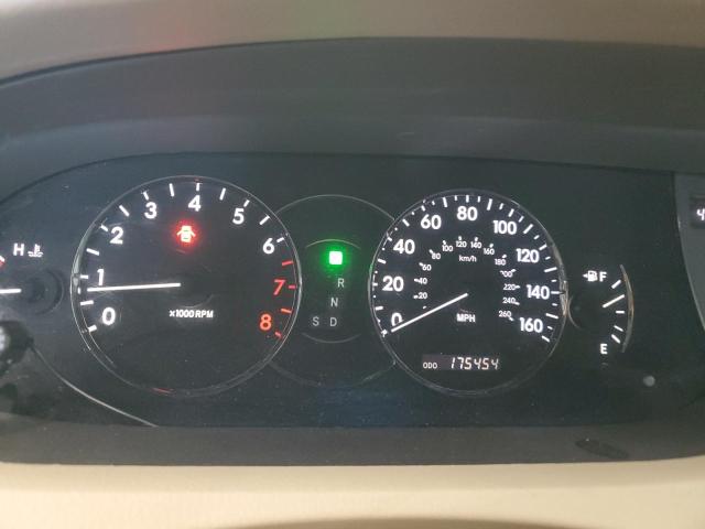 4T1BK36B05U013484 - 2005 TOYOTA AVALON XL BLUE photo 9