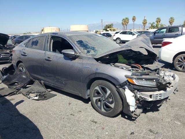 19XZE4F56ME011293 - 2021 HONDA INSIGHT EX GRAY photo 4