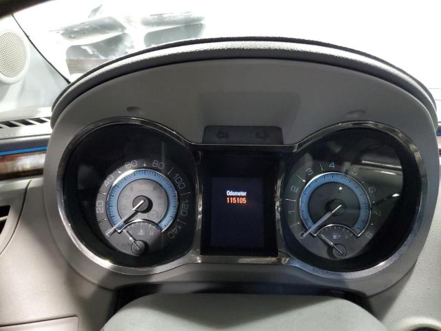 1G4GE5GD7BF160538 - 2011 BUICK LACROSSE CXS 银色 照片 9