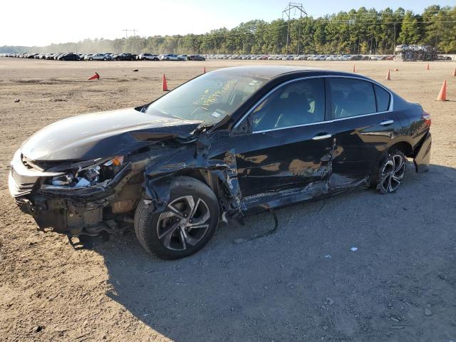 1HGCR2F37GA141220 - 2016 HONDA ACCORD LX BLACK photo 1