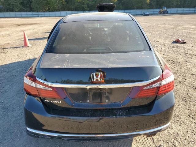 1HGCR2F37GA141220 - 2016 HONDA ACCORD LX BLACK photo 6