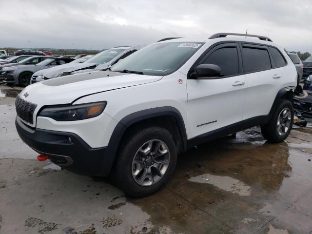 1C4PJMBX3KD328716 - 2019 JEEP CHEROKEE TRAILHAWK WHITE photo 1