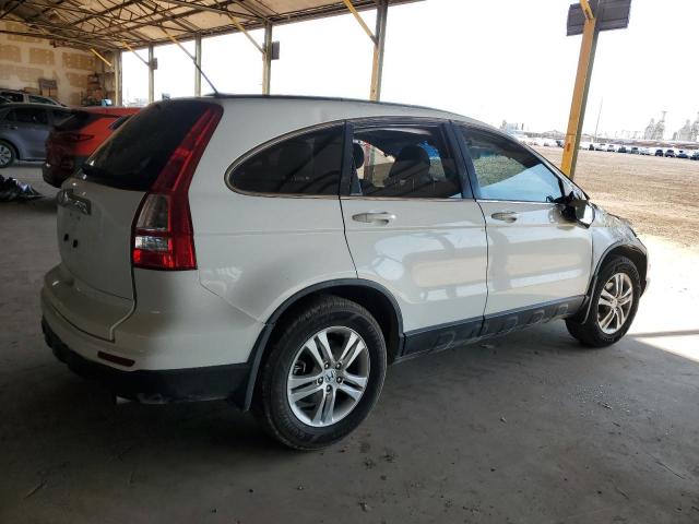 5J6RE3H77AL046835 - 2010 HONDA CR-V EXL WHITE photo 3