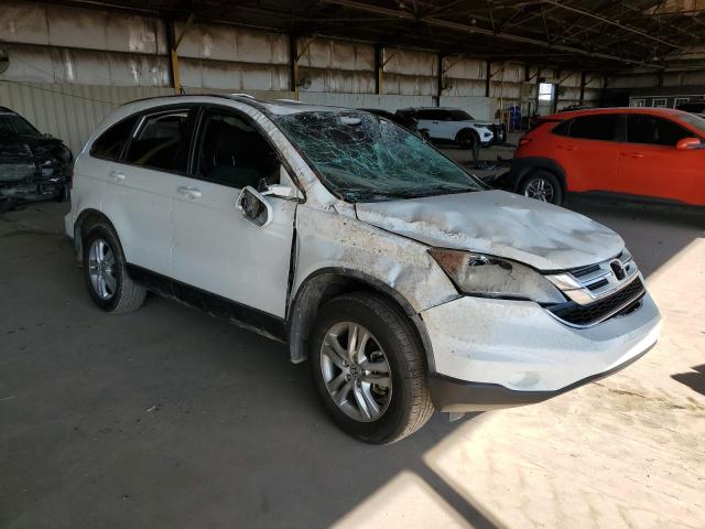 5J6RE3H77AL046835 - 2010 HONDA CR-V EXL WHITE photo 4