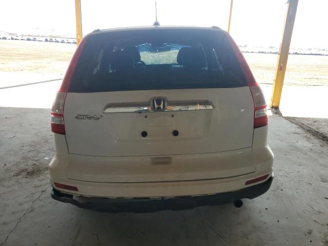 5J6RE3H77AL046835 - 2010 HONDA CR-V EXL WHITE photo 6