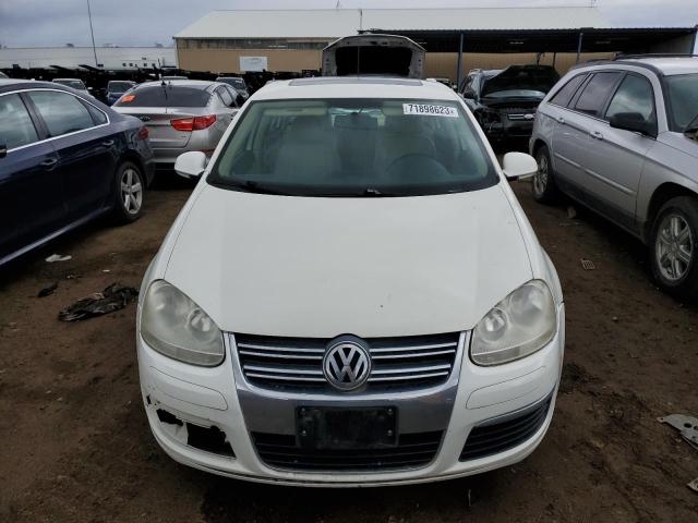 3VWEG71K67M158051 - 2007 VOLKSWAGEN JETTA WOLFSBURG WHITE photo 5