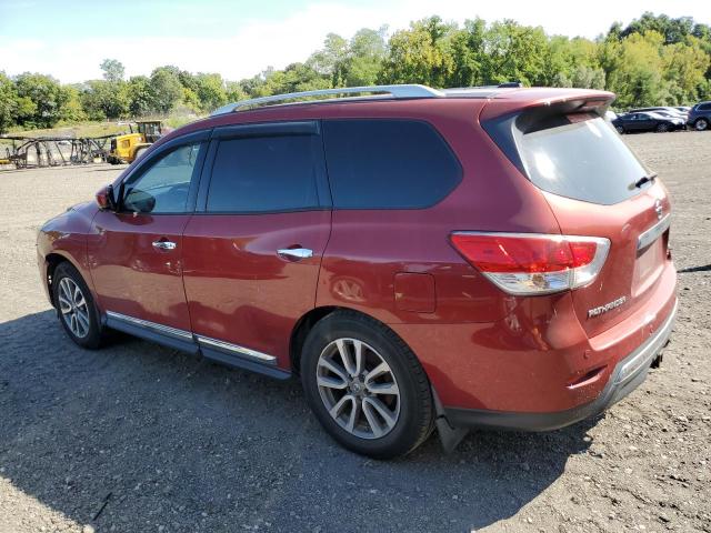5N1AR2MM2DC641833 - 2013 NISSAN PATHFINDER S წითელი ფოტო 2