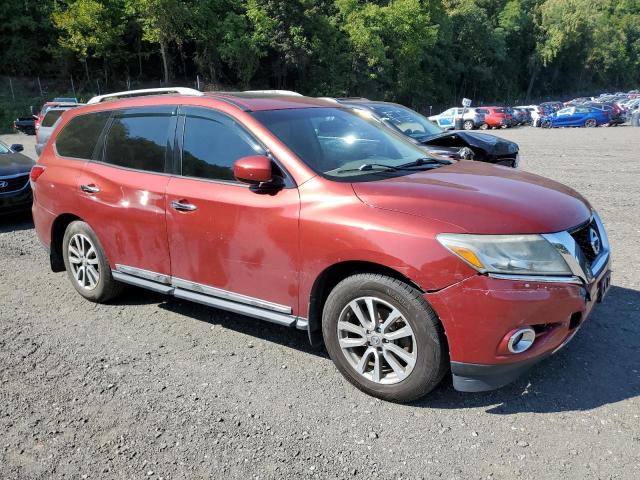 5N1AR2MM2DC641833 - 2013 NISSAN PATHFINDER S წითელი ფოტო 4