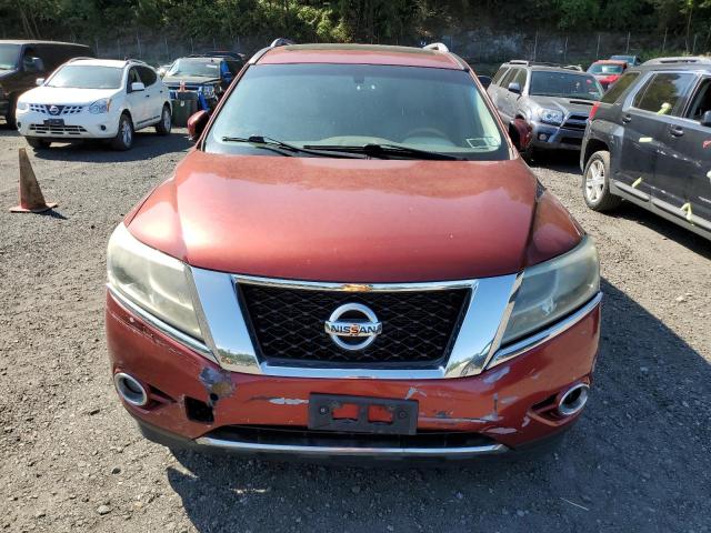 5N1AR2MM2DC641833 - 2013 NISSAN PATHFINDER S წითელი ფოტო 5