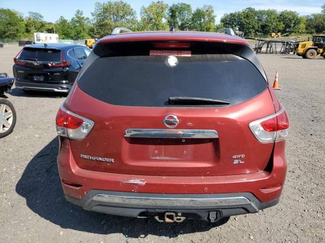 5N1AR2MM2DC641833 - 2013 NISSAN PATHFINDER S წითელი ფოტო 6