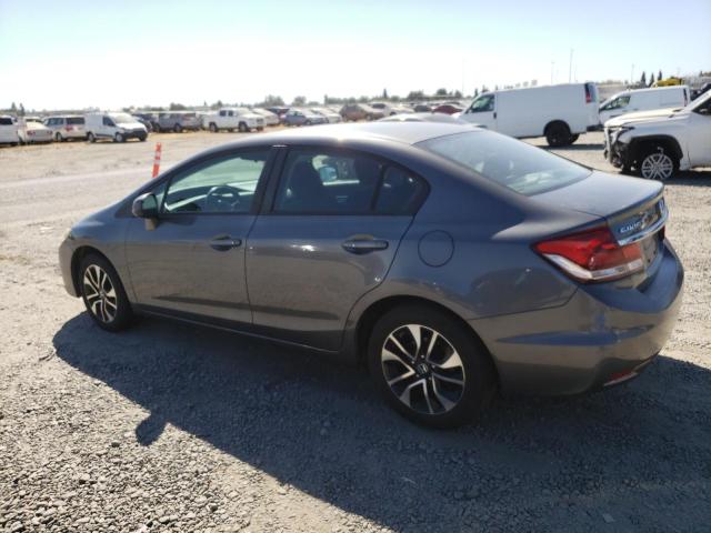 19XFB2F82DE288176 - 2013 HONDA CIVIC EX BLACK photo 2