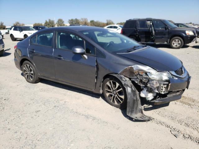 19XFB2F82DE288176 - 2013 HONDA CIVIC EX BLACK photo 4