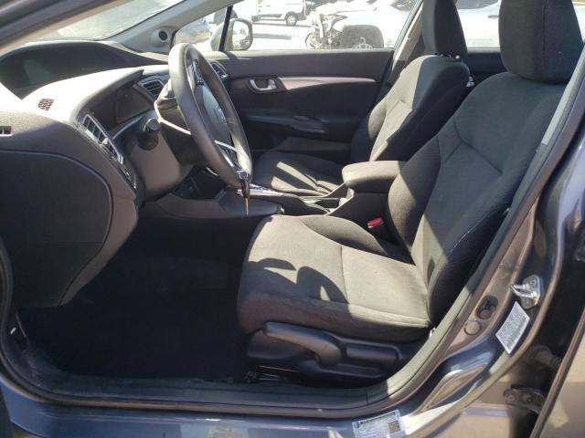 19XFB2F82DE288176 - 2013 HONDA CIVIC EX BLACK photo 7