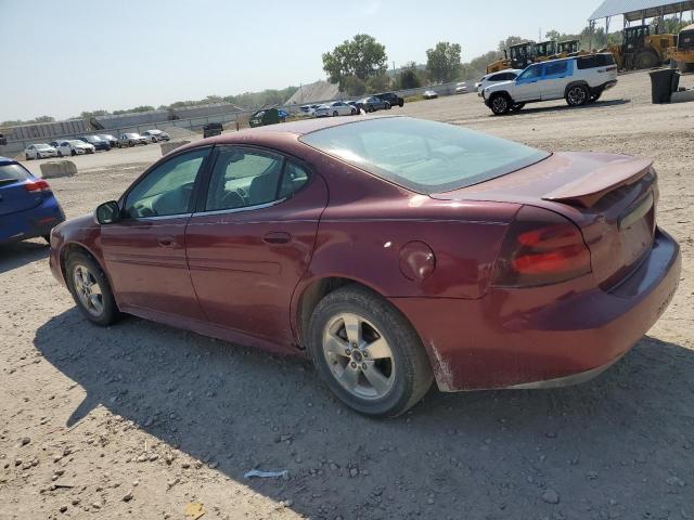 2G2WP522851208855 - 2005 PONTIAC GRAND PRIX ბურგუნდია ფოტო 2