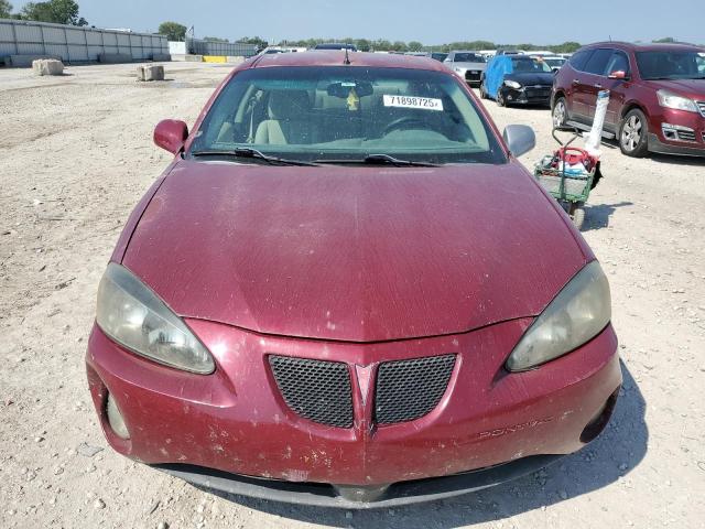 2G2WP522851208855 - 2005 PONTIAC GRAND PRIX ბურგუნდია ფოტო 5