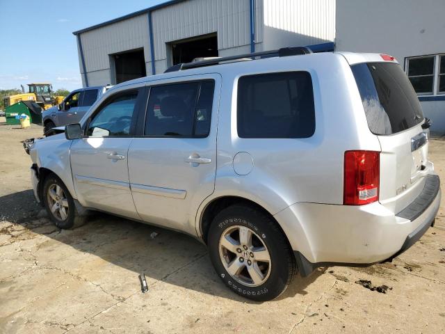 5FNYF48549B002728 - 2009 HONDA PILOT EXL SILVER photo 2