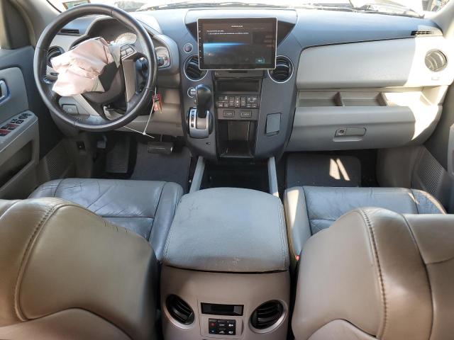 5FNYF48549B002728 - 2009 HONDA PILOT EXL SILVER photo 8