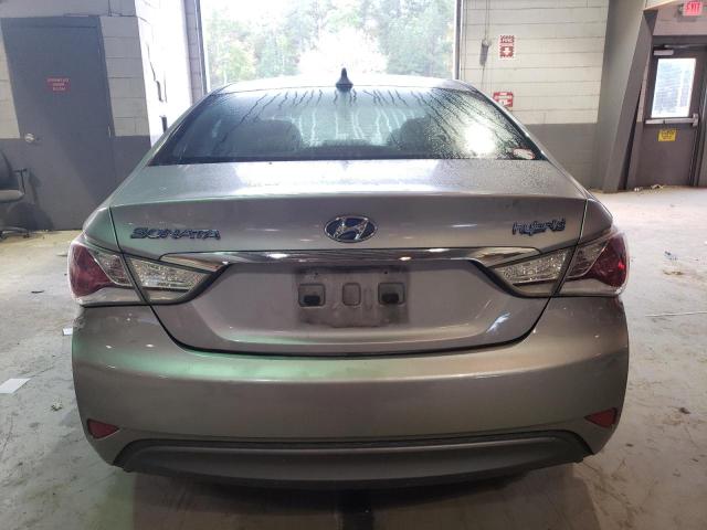 KMHEC4A44BA002770 - 2011 HYUNDAI SONATA HYBRID SILVER photo 6